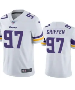 Everson Griffen Minnesota Vikings Nike 100th Season Vapor Limited Jersey - White