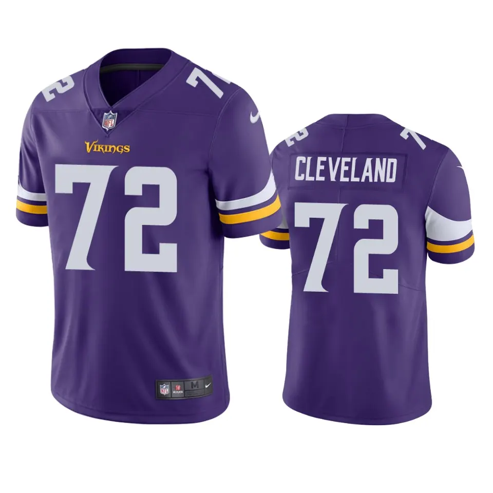 Ezra Cleveland Minnesota Vikings Nike 2020 NFL Draft Vapor Limited Jersey - Purple