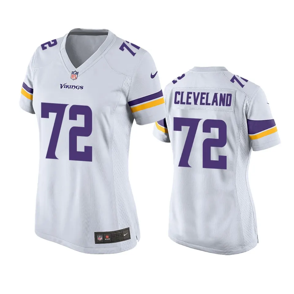 Ezra Cleveland Minnesota Vikings Nike Women's 2020 NFL Draft Game Jersey - White