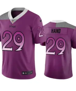 Harrison Hand Minnesota Vikings Nike City Edition Vapor Limited Jersey - Purple