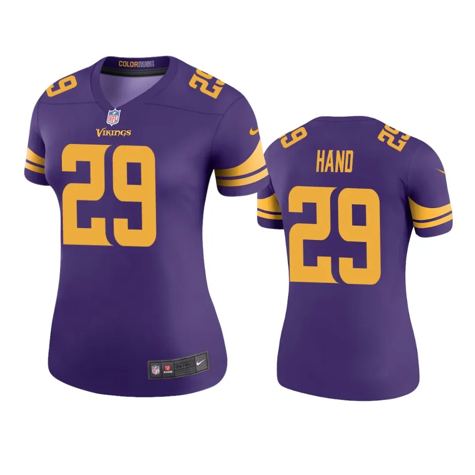 Harrison Hand Minnesota Vikings Nike Women's Color Rush Legend Jersey - Purple