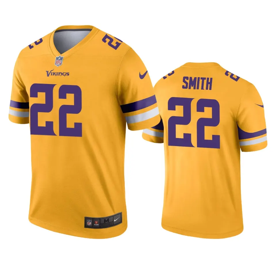 Harrison Smith Minnesota Vikings Nike Inverted Legend Jersey - Gold