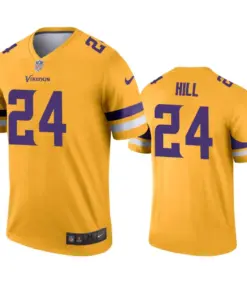 Holton Hill Minnesota Vikings Nike Inverted Legend Jersey - Gold