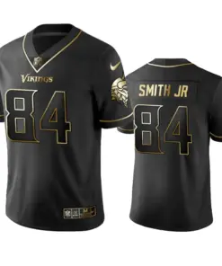Irv Smith Jr. Minnesota Vikings Nike 2019 Golden Edition Vapor Limited Jersey - Black