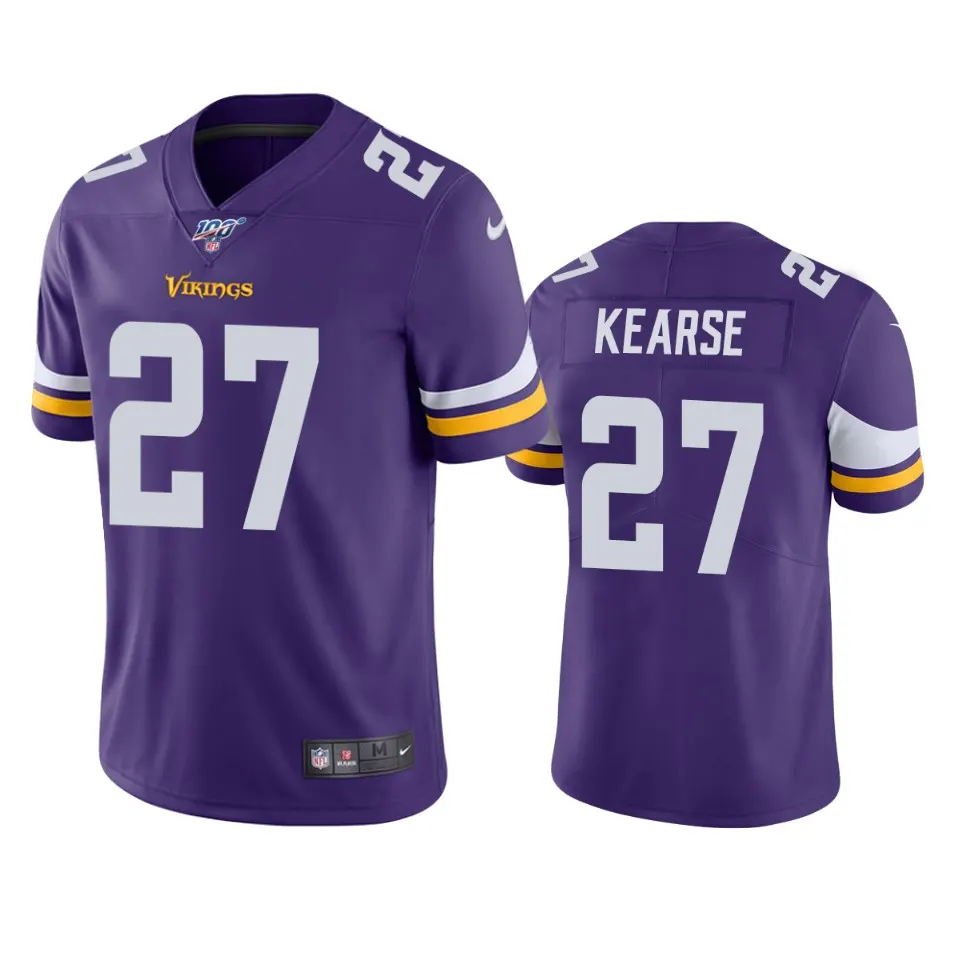 Jayron Kearse Minnesota Vikings Nike 100th Season Vapor Limited Jersey - Purple