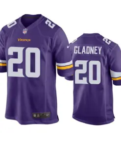 Jeff Gladney Minnesota Vikings Nike 2020 NFL Draft Game Jersey - Purple