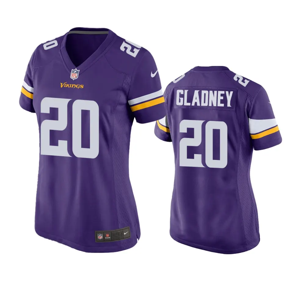 Jeff Gladney Minnesota Vikings Nike Women's 2020 NFL Draft Game Jersey - Purple