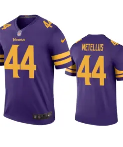 Josh Metellus Minnesota Vikings Nike Color Rush Legend Jersey - Purple