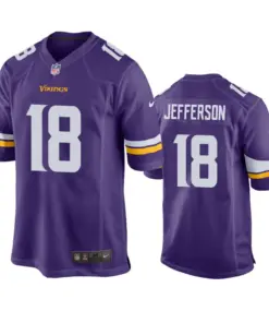 Justin Jefferson Minnesota Vikings Nike 2020 NFL Draft Game Jersey - Purple