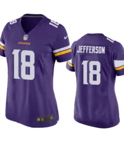 Justin Jefferson Minnesota Vikings Nike Women's 2020 NFL Draft Game Jersey - Purple