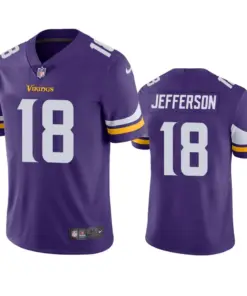 Justin Jefferson Minnesota Vikings Nike 2020 NFL Draft Vapor Limited Jersey - Purple