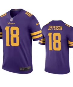 Justin Jefferson Minnesota Vikings Nike Color Rush Legend Jersey - Purple