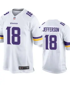 Justin Jefferson Minnesota Vikings Nike 2020 NFL Draft Game Jersey - White