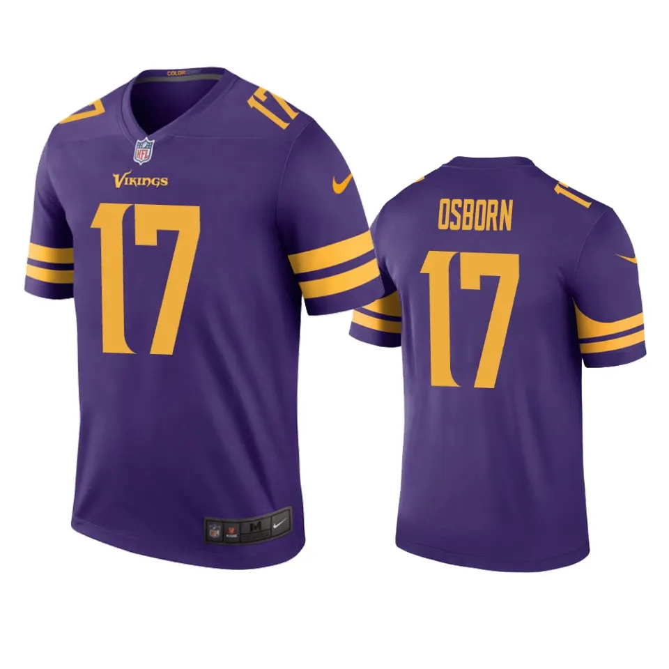 K.J. Osborn Minnesota Vikings Nike Color Rush Legend Jersey - Purple