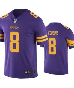 Kirk Cousins Minnesota Vikings Nike Color Rush Limited Jersey - Purple