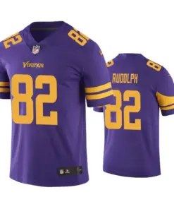 Kyle Rudolph Minnesota Vikings Nike Color Rush Limited Jersey - Purple