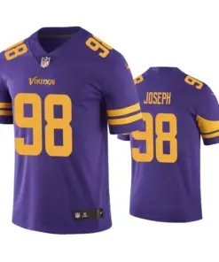 Linval Joseph Minnesota Vikings Nike Color Rush Limited Jersey - Purple