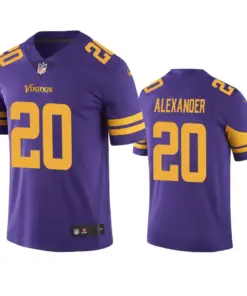 Mackensie Alexander Minnesota Vikings Nike Color Rush Limited Jersey - Purple