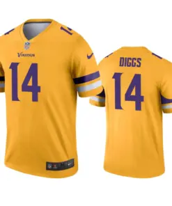 Stefon Diggs Minnesota Vikings Nike Inverted Legend Jersey - Gold