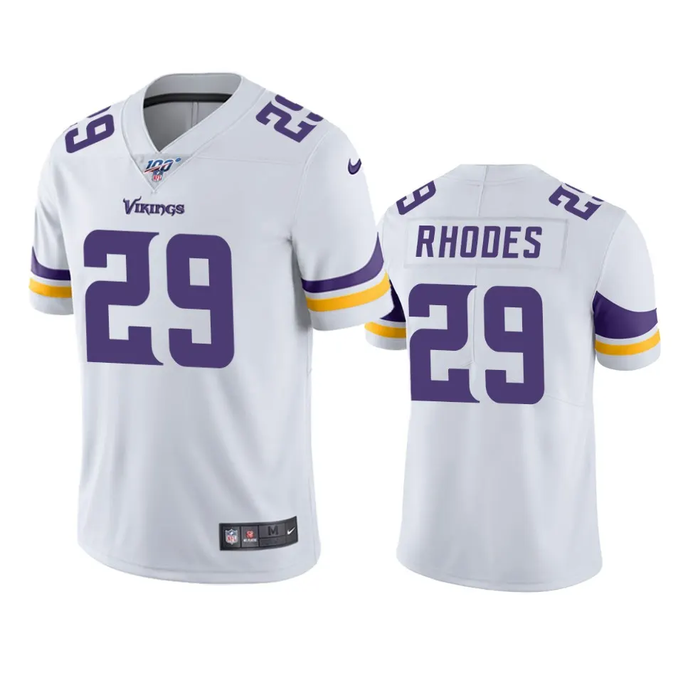Xavier Rhodes Minnesota Vikings Nike 100th Season Vapor Limited Jersey - White
