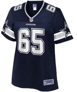 Alternative view of Mitch Hyatt Dallas Cowboys NFL Pro Line Women's Team Player Jersey - Navy
