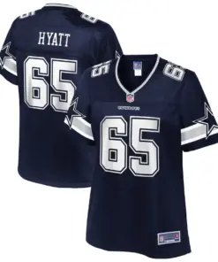 Mitch Hyatt Dallas Cowboys NFL Pro Line Women's Team Player Jersey - Navy