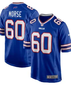 Mitch Morse Buffalo Bills Nike Game Player Jersey - Royal Blue - Image 2