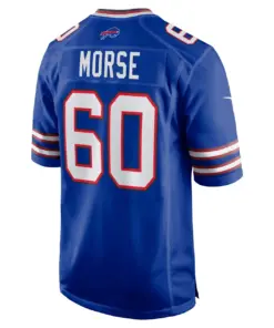 Mitch Morse Buffalo Bills Nike Game Player Jersey - Royal Blue - Image 4