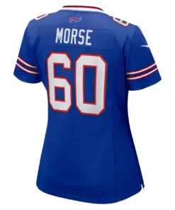 Mitch Morse Buffalo Bills Nike Women's Game Jersey - Royal Blue - Image 4