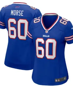 Mitch Morse Buffalo Bills Nike Women's Game Jersey - Royal Blue - Image 2