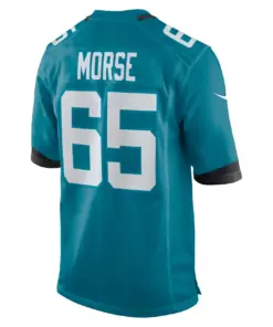 Alternative view of Mitch Morse Jacksonville Jaguars Nike Team Game Jersey - Teal