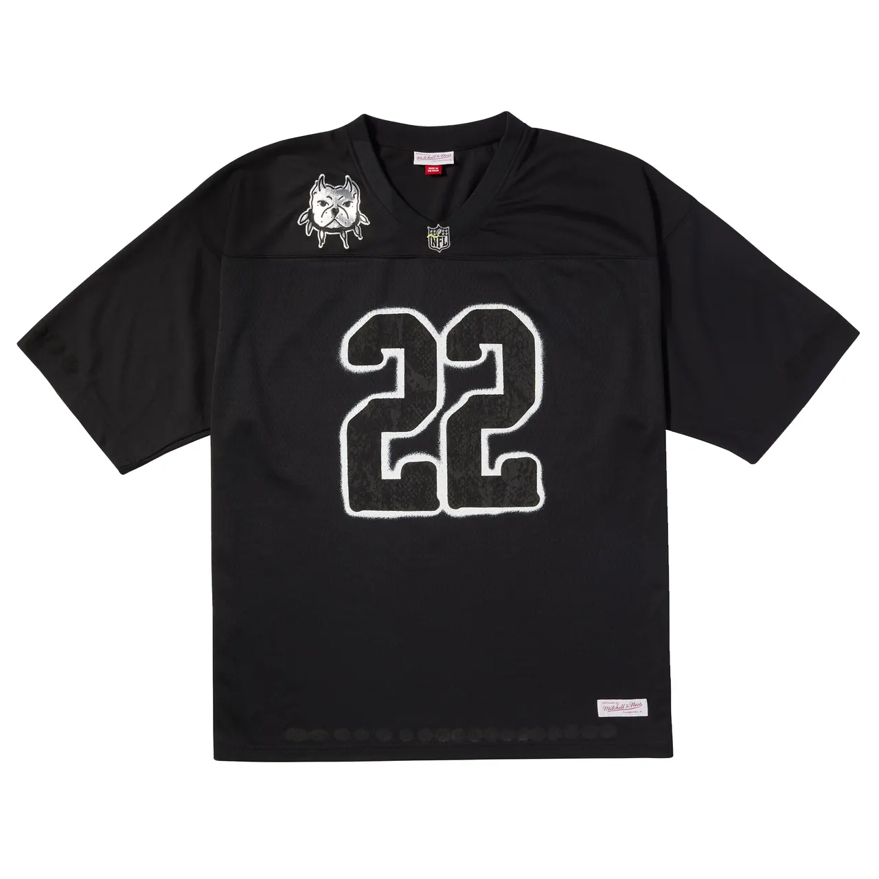 Mitchell & Ness NFL Por La Cultura x CHITO Limited Edition Jersey - Black - Image 3