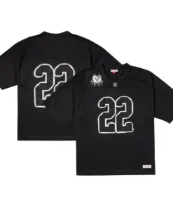 Mitchell & Ness NFL Por La Cultura x CHITO Limited Edition Jersey - Black - Image 2