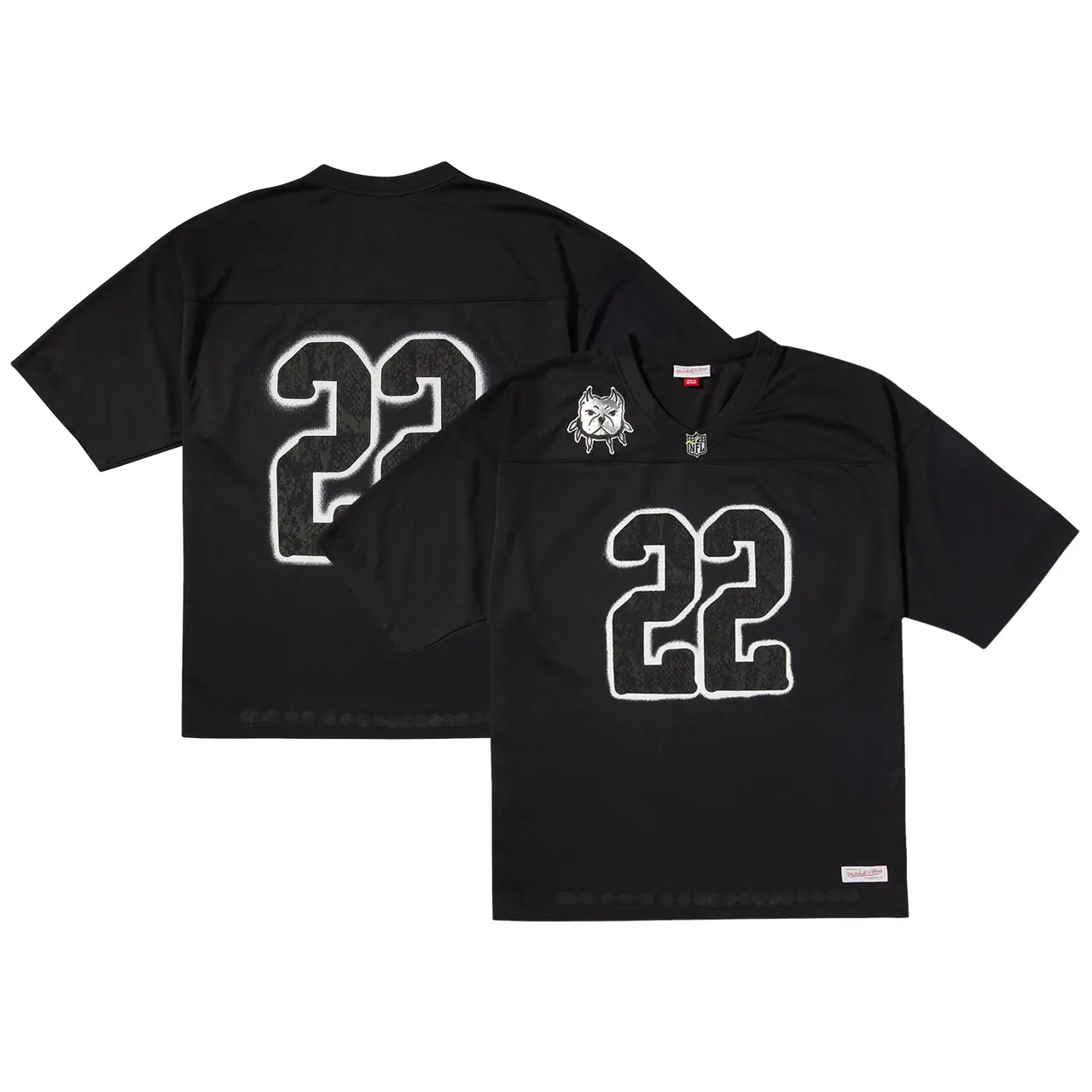Mitchell & Ness NFL Por La Cultura x CHITO Limited Edition Jersey - Black