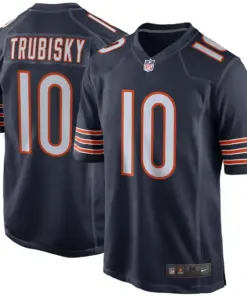 Mitchell Trubisky Chicago Bears Nike Game Jersey - Navy