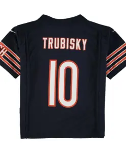 Mitchell Trubisky Chicago Bears Nike Preschool Game Jersey - Navy - Image 3