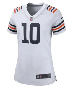 Alternative view of Mitchell Trubisky Chicago Bears Nike Women's 2019 Alternate Classic Game Jersey - White