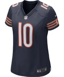 Mitchell Trubisky Chicago Bears Nike Women's Game Jersey - Navy