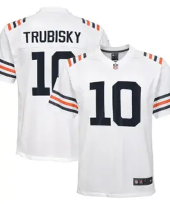 Mitchell Trubisky Chicago Bears Nike Youth 2019 Alternate Classic Game Jersey - White