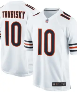 Mitchell Trubisky Chicago Bears Nike Youth Game Jersey - White
