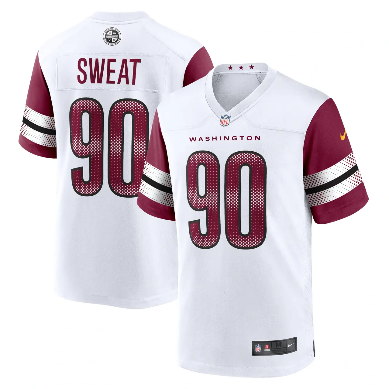 Montez Sweat Washington Commanders Nike Alternate Game Player Jersey - Black - Image 8