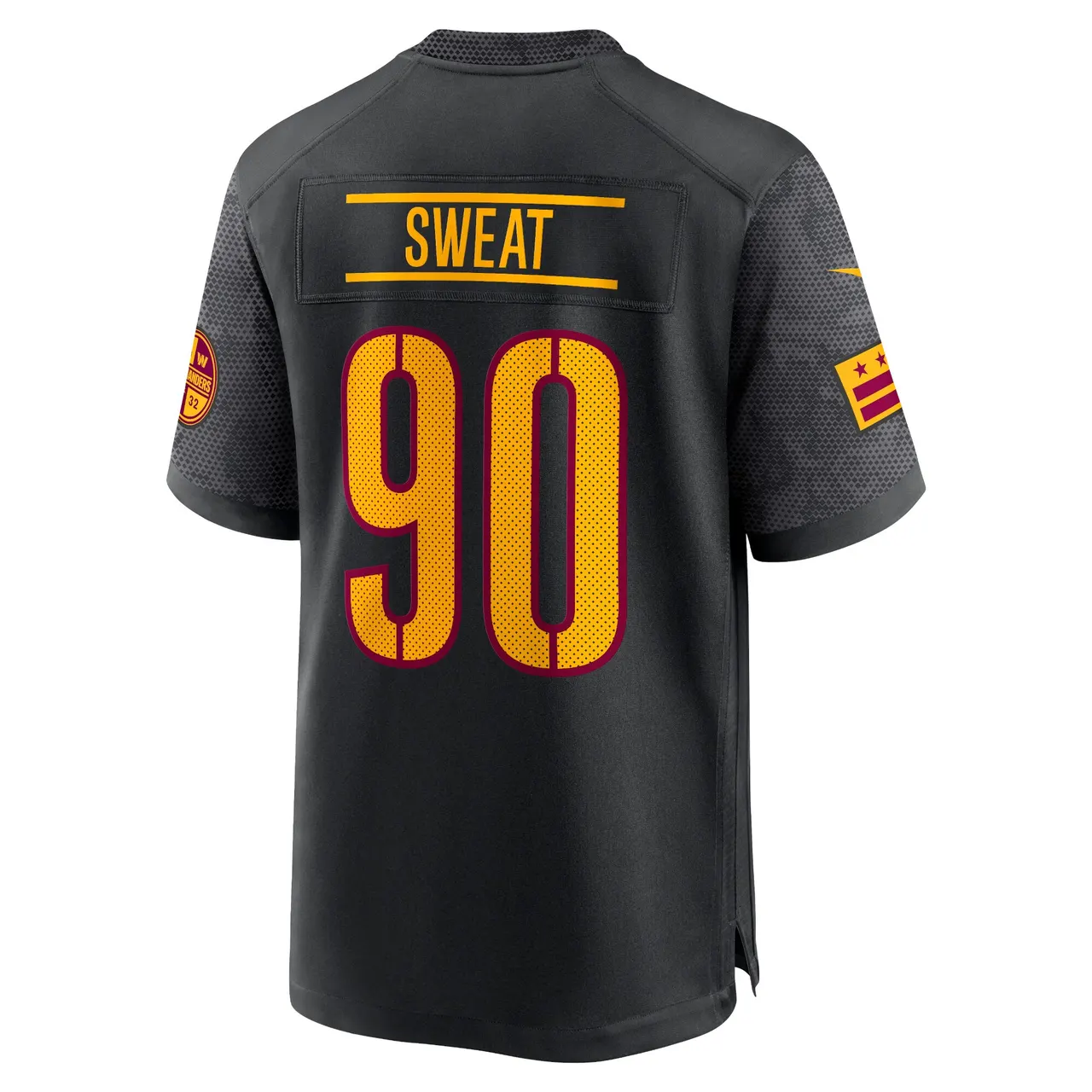 Montez Sweat Washington Commanders Nike Alternate Game Player Jersey - Black - Image 4