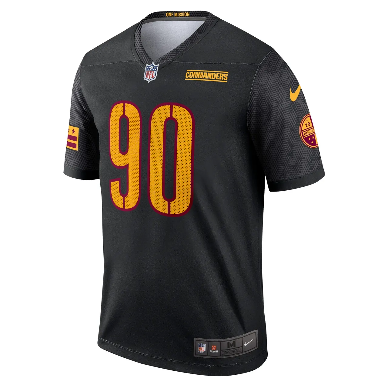 Montez Sweat Washington Commanders Nike Alternate Legend Jersey - Black - Image 3