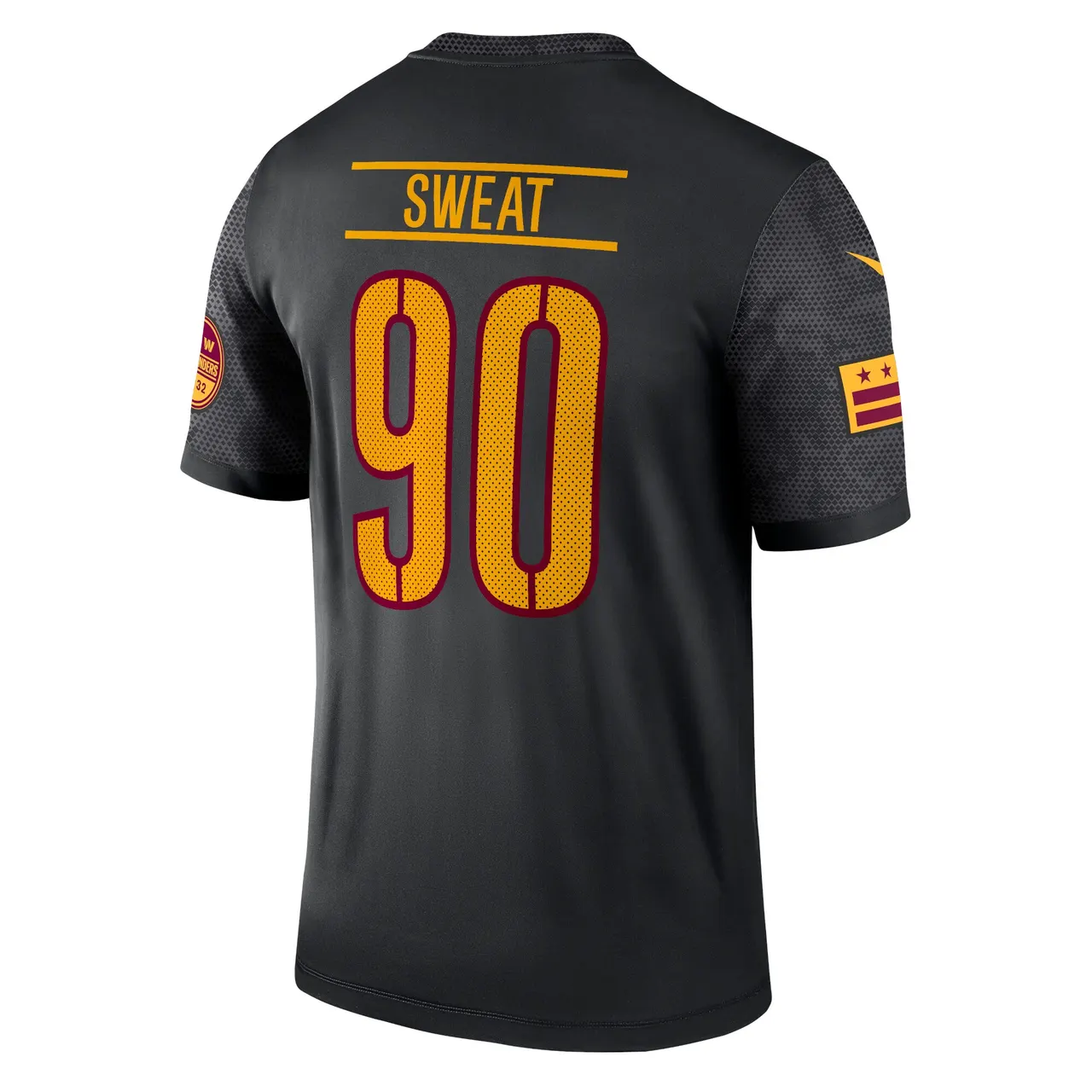Montez Sweat Washington Commanders Nike Alternate Legend Jersey - Black - Image 4
