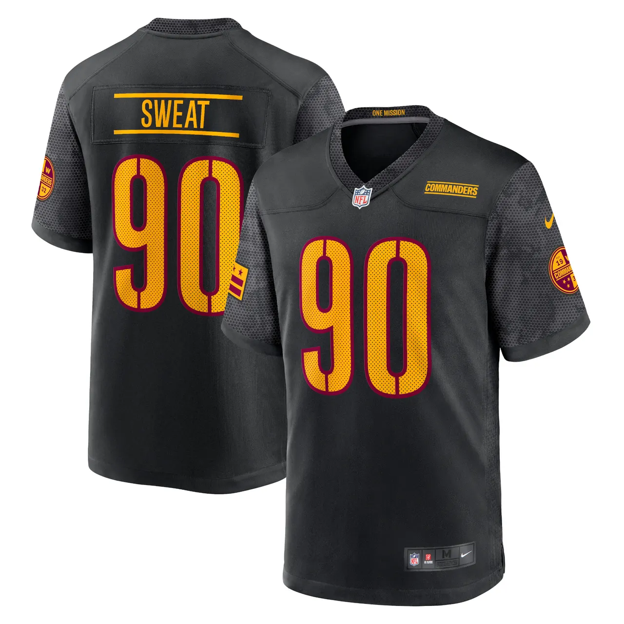 Montez Sweat Washington Commanders Nike Game Jersey - White - Image 8