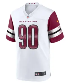 Montez Sweat Washington Commanders Nike Game Jersey - White - Image 3