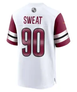 Montez Sweat Washington Commanders Nike Game Jersey - White - Image 4