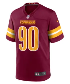 Montez Sweat Washington Commanders Nike Youth Alternate Game Jersey - Black - Image 6