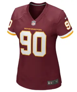 Montez Sweat Washington Commanders Nike Women's Team Game Player Jersey - Burgundy - Image 3