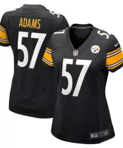 Montravius Adams Pittsburgh Steelers Nike Women's Game Player Jersey - Black